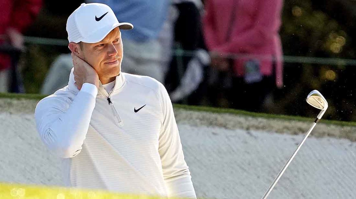 Australia's Cam Davis is pictured at the 2022 Masters.