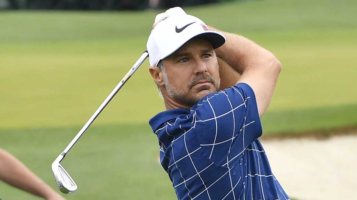 Trevor Immelman is pictured during the 2019 Masters Tournament.