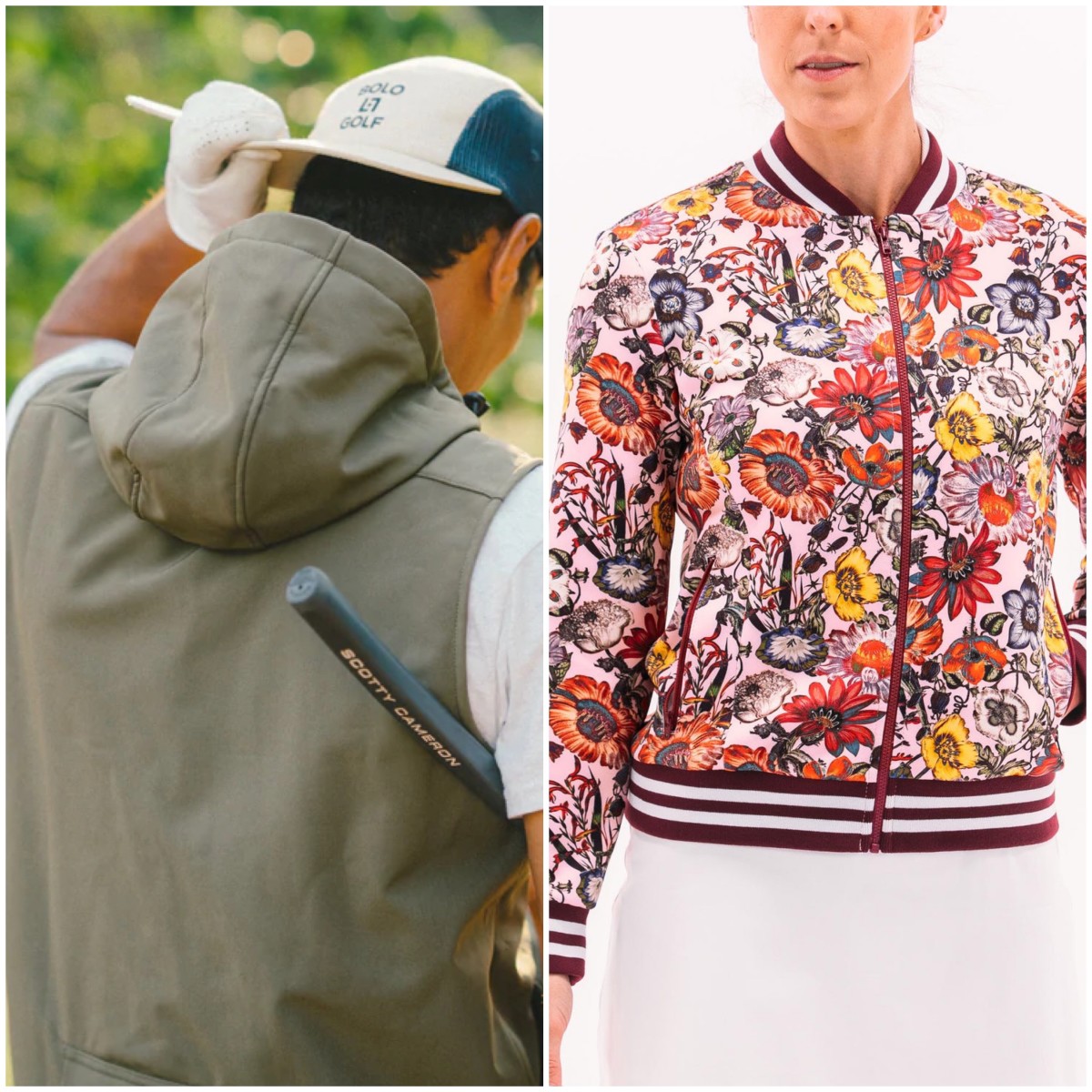 Summer golf apparel Solo vest & Foray jacket