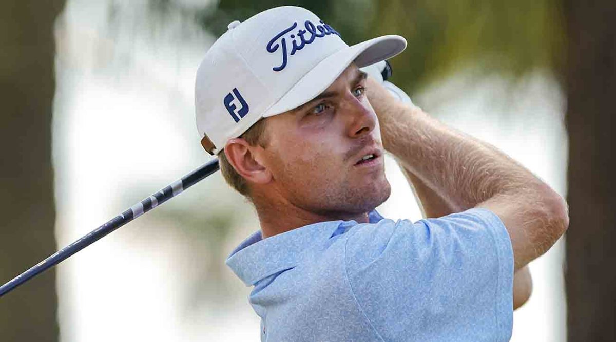 Ryan Gerard watches a shot in the final round of the 2023 Honda Classic.