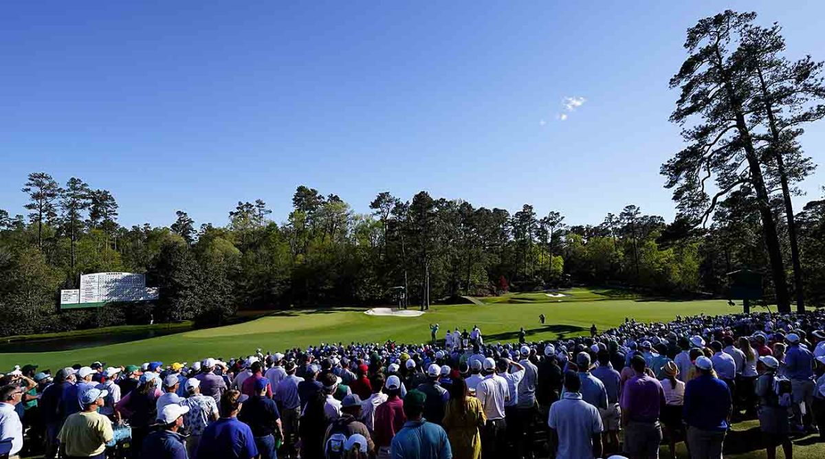 Augusta National is pictured during the 2022 Masters.