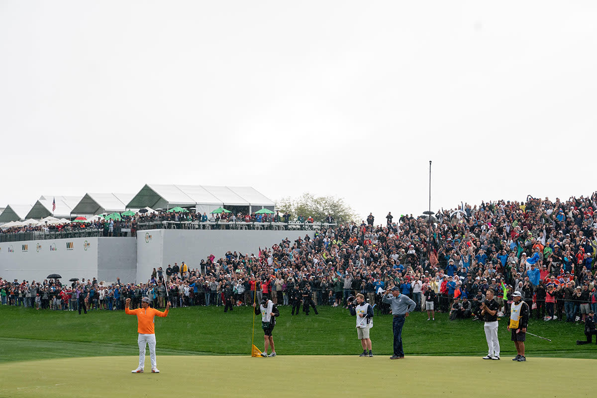 Rickie Fowler wins the 2019 Waste Management Phoenix Open