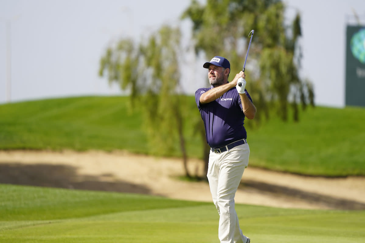 Lee Westwood plays the 2022 Saudi International.