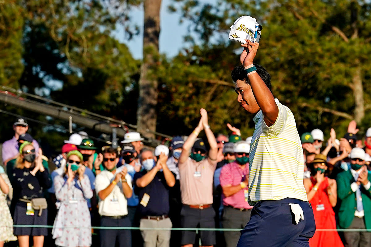 Hideki Matsuyama wins the 2021 Masters.