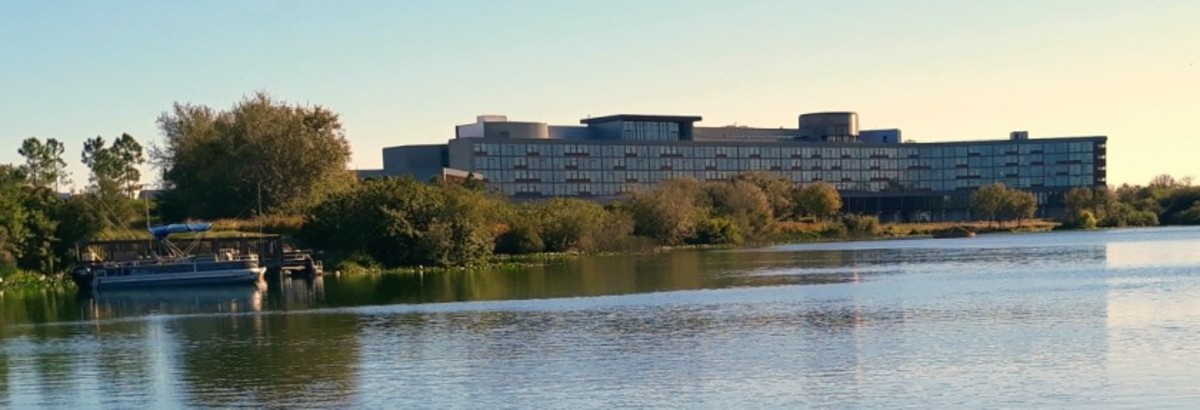Streamsong Resort as seen from the property's lake. 