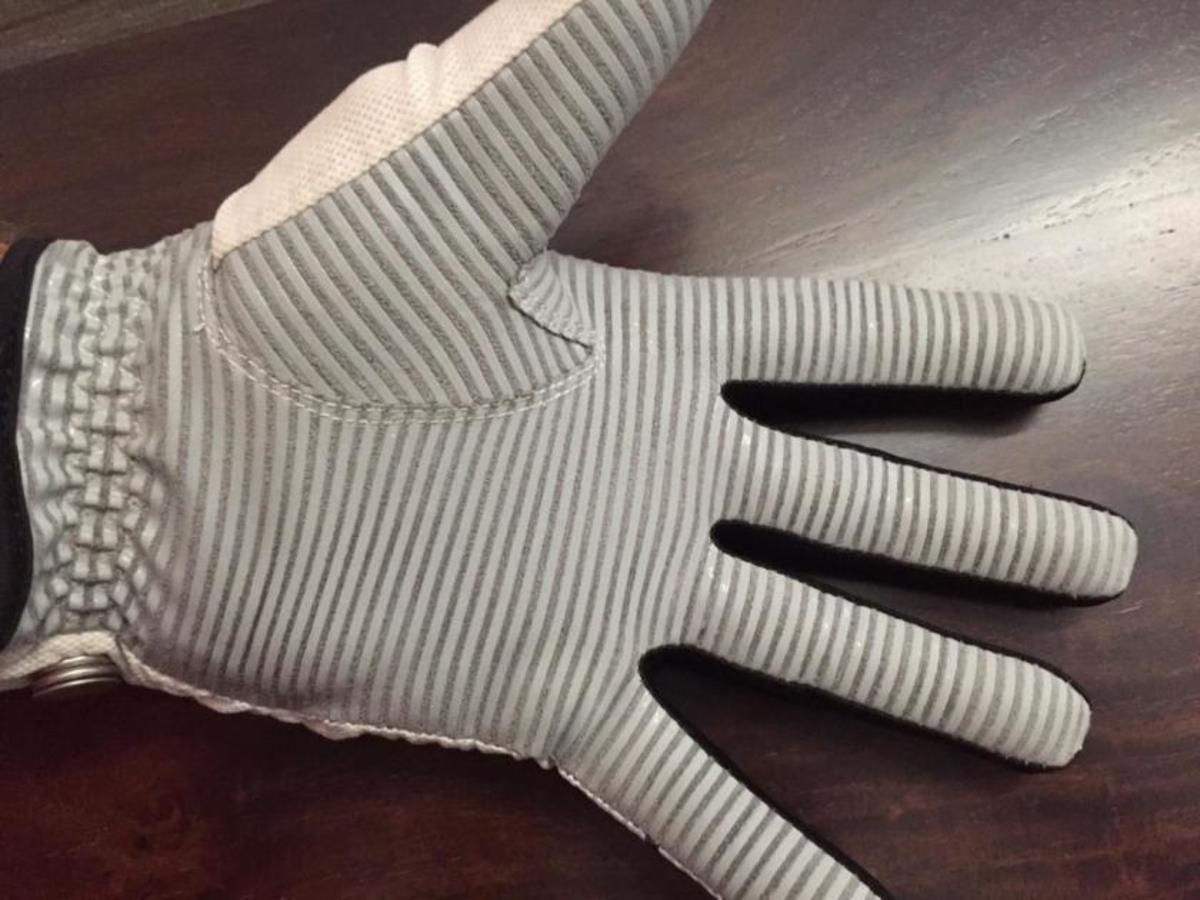 The Claw is manufactured to withstand the wear and tear that normal play can have on the glove. This particular glove has been worn for more than 85 rounds.