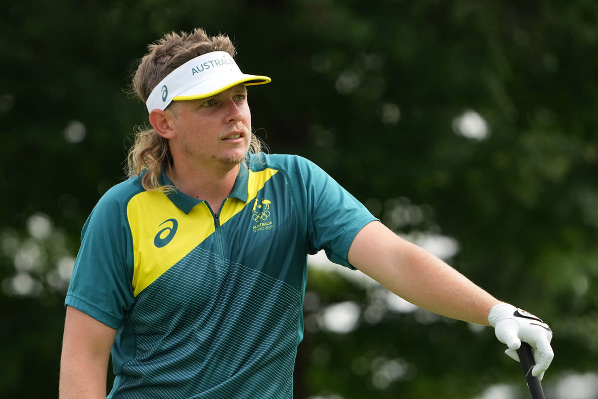 Cameron Smith (and his mullet) represented Australia in the Olympics.