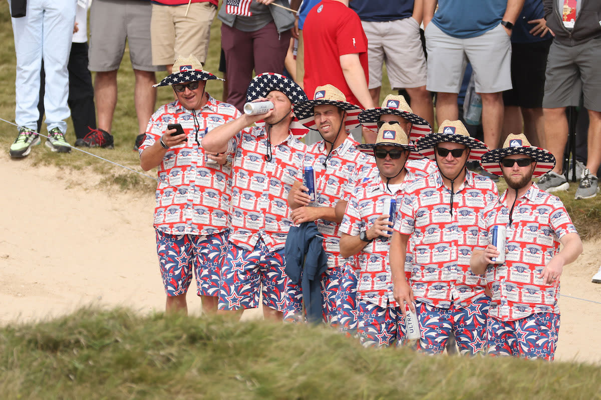American Ryder Cup fans.