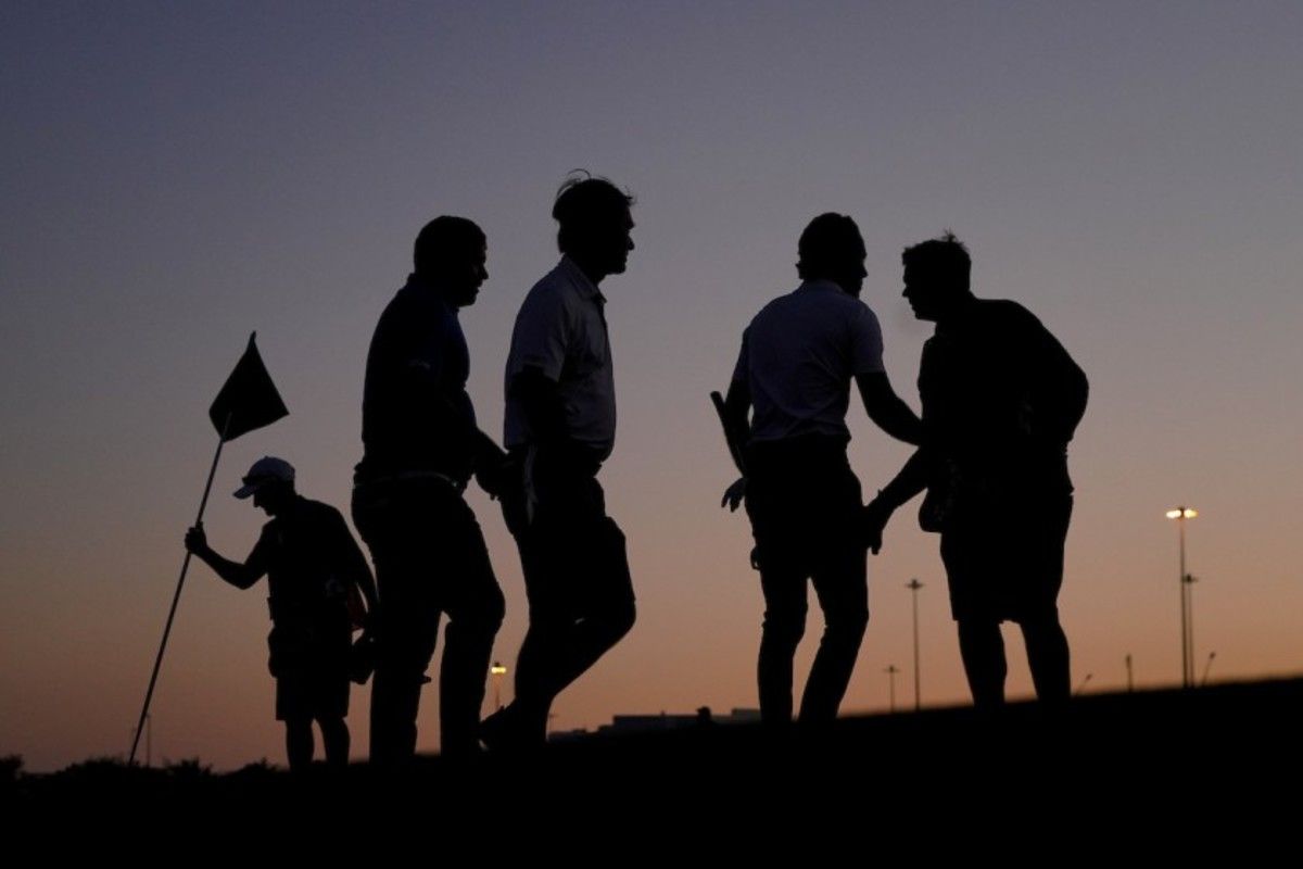 When the golf season resumes again after the coronavirus pandemic, such seemingly routine sights as a post-round handshake and a golfer grabbing the flagstick might go the way of the featherie and the stymie.