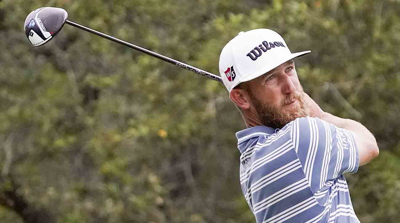 Kevin Chappell plays during the 2023 Valero Texas Open golf tournament at TPC San Antonio.
