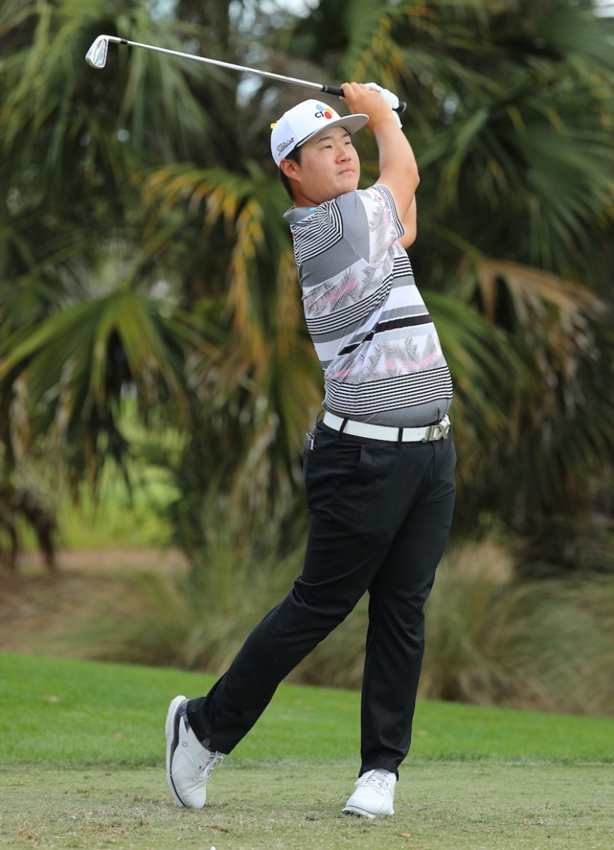 South Korea’s Sungjae Im, the PGA Tour’s rookie of the year last season, breaks through for his 1st victory at the Honda Classic. 