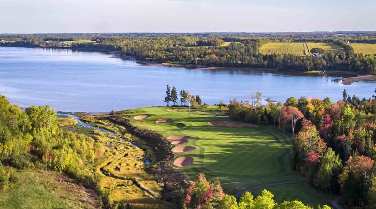 The 8th hole at Dundarave.