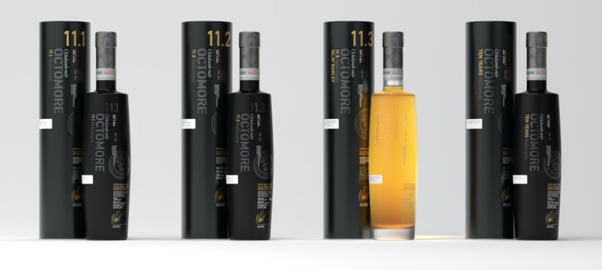 Bruichladdich broke from the norm in 2020 and released all four of its limited-edition whiskies at the same time — just in time for the holidays. 