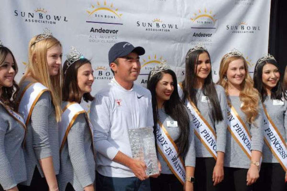 COURTESY OF SUN BOWL ASSOCIATION Texas senior Doug Ghim joins a distinguished list of champions to win the Sun Bowl All-America Golf Classic.
