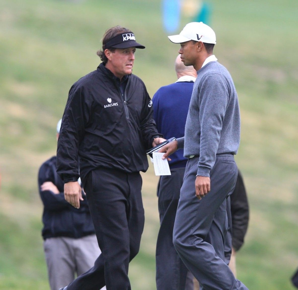 Phil Mickelson (left) and Tiger Woods will renew their rivalry in a match to benefit coronavirus-relief efforts.