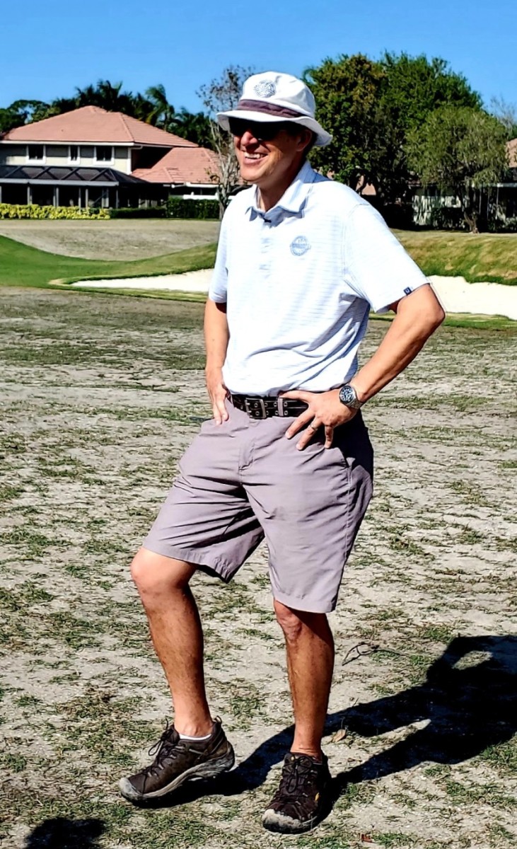Course architect Andy Staples, who is "reimagining" the 18-hole Squire course at PGA National Resort and Spa into a par-3 course and a 5,700-yard 18-hole course. 