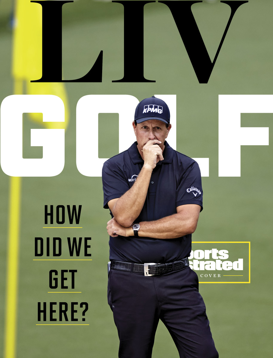 Phil Mickelson is pictured on the Sports Illustrated Daily Cover.