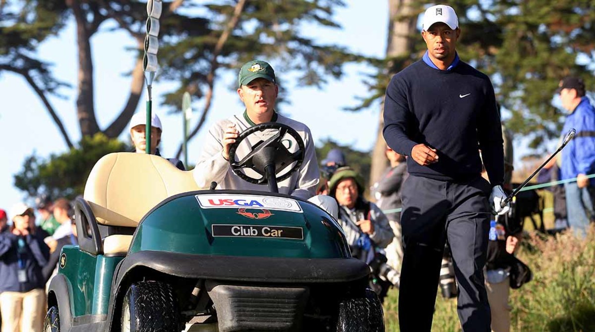 Casey Martin, Tiger Woods