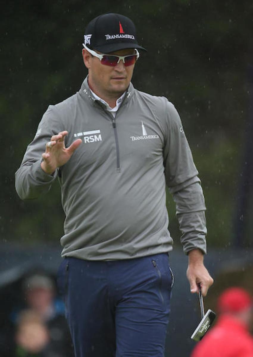 Zach Johnson, the 36-hole co-leader at Carnoustie, seeks to add another Claret Jug to his major-championship haul.