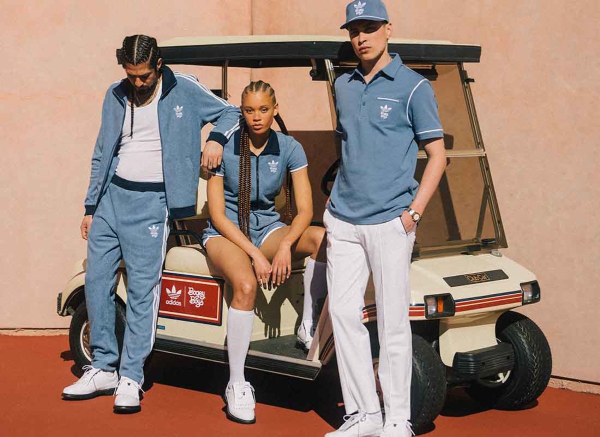 Samples from the new collaboration between Bogey Boys and Adidas.