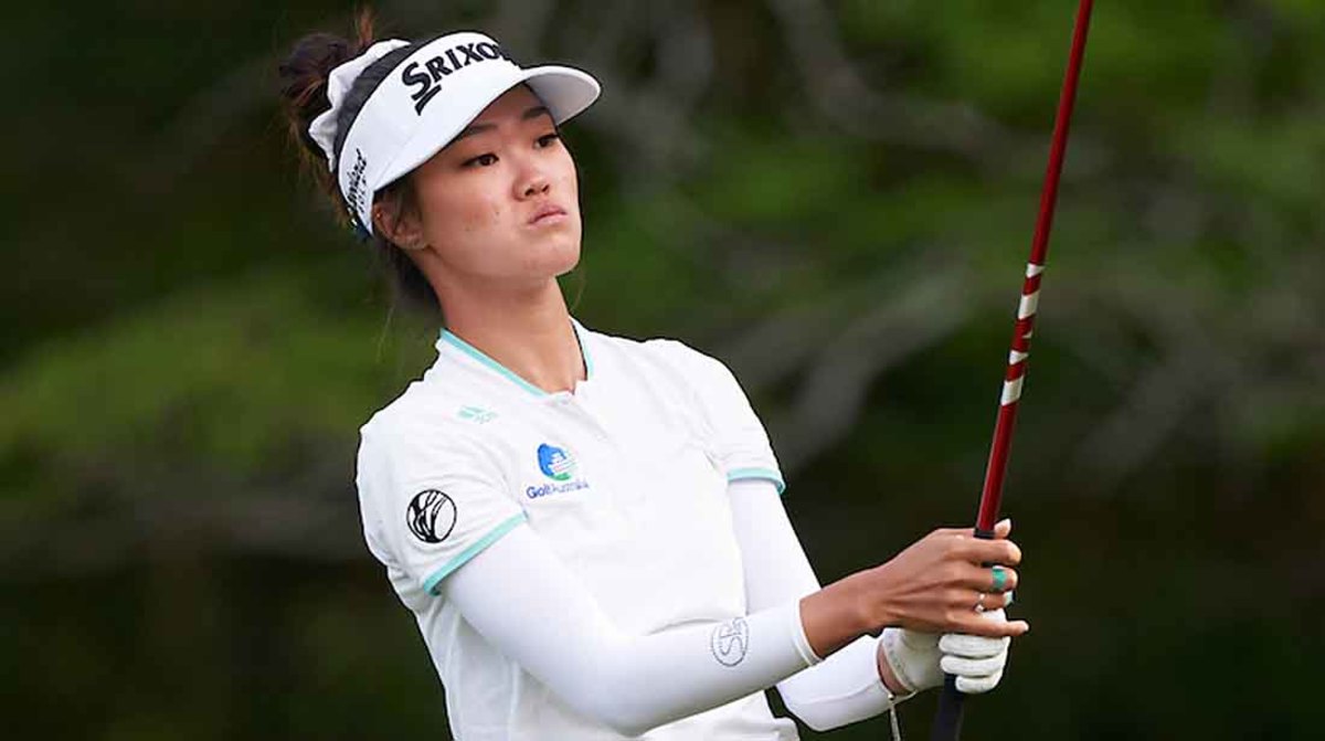 Grace Kim is pictured at the 2022 U.S. Women's Open.