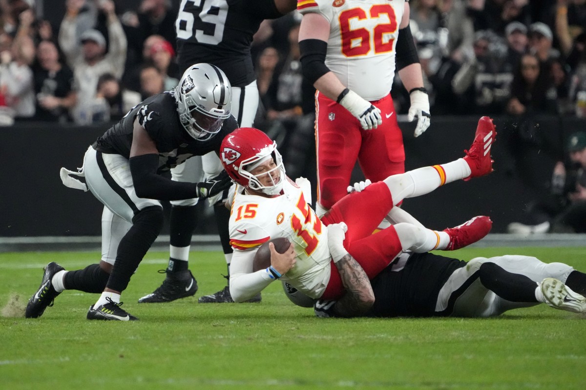 The Las Vegas Raiders finally found a defensive end to complement veteran Maxx Crosby. 