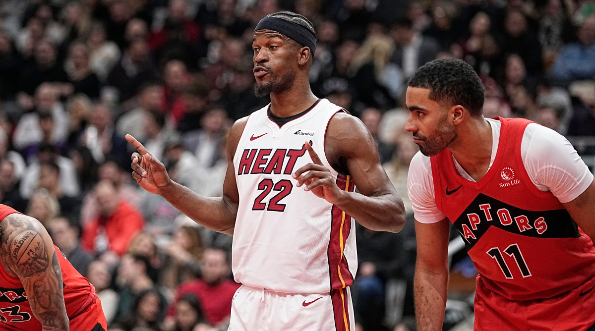 Miami Heat guard Jimmy Butler.