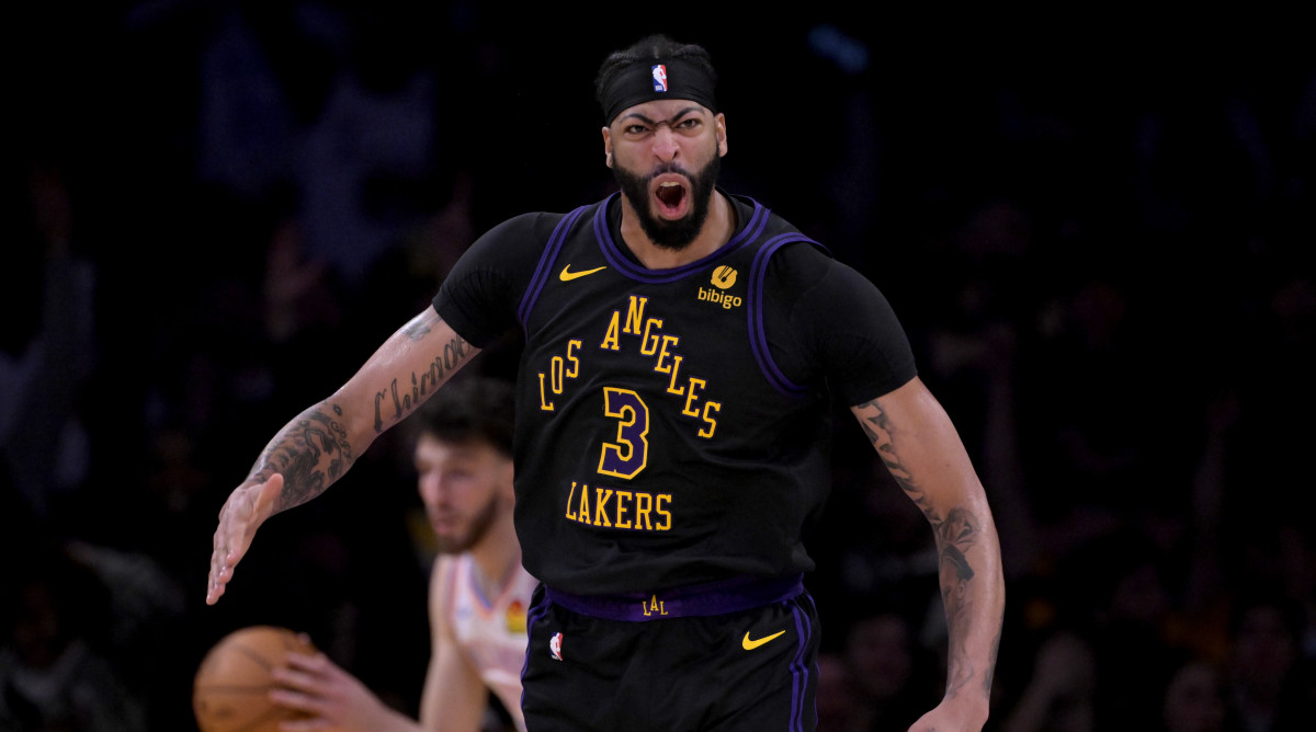 Los Angeles Lakers big man Anthony Davis.