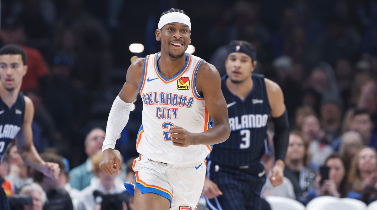 Oklahoma City Thunder guard Shai Gilgeous-Alexander.