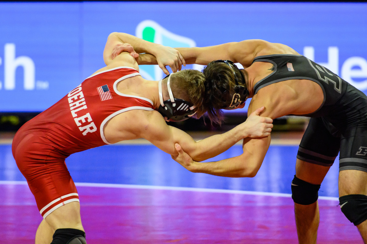 Nebraska Wrestlers Top Purdue All Huskers