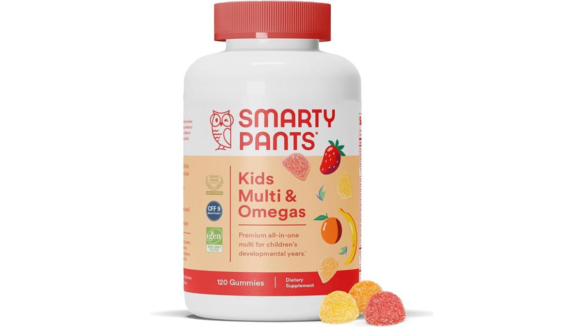 Best Chewable Multivitamin for Kids SmartyPants Kids Multi and Omegas