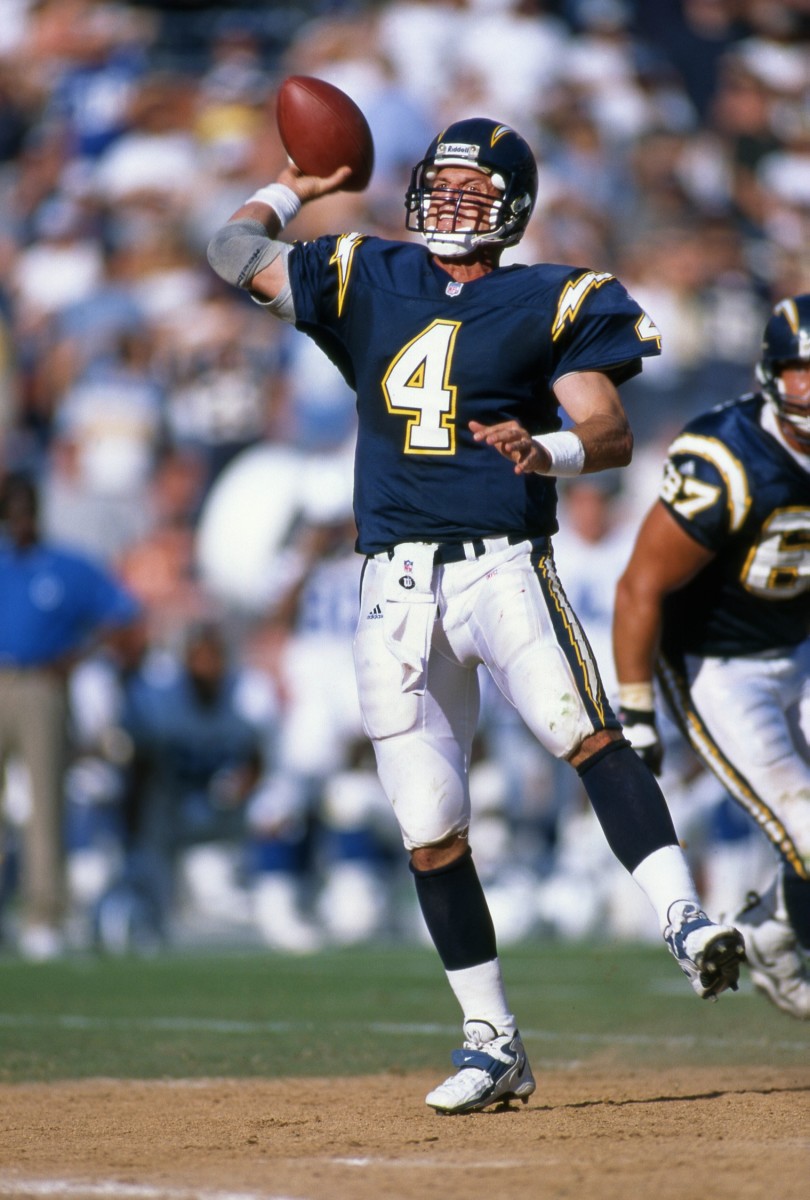 Jim Harbaugh, who was hired as the Chargers' head coach, was also the team's quarterback from 1999 to 2000.
