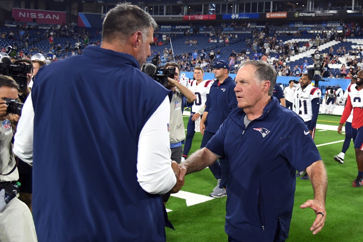 Former Titans coach Mike Vrabel and former Patriots coach Belichick could both get shutout during this NFL coaching cycle.