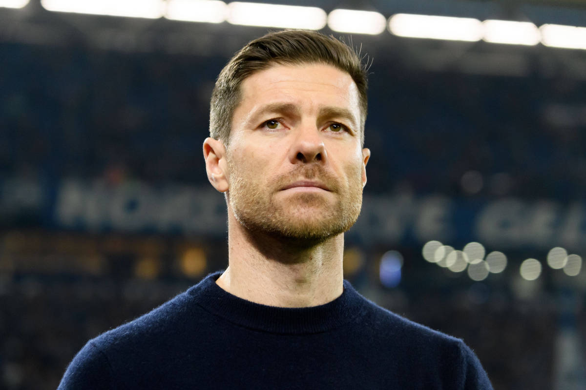 Bayer Leverkusen manager Xabi Alonso pictured in April 2023