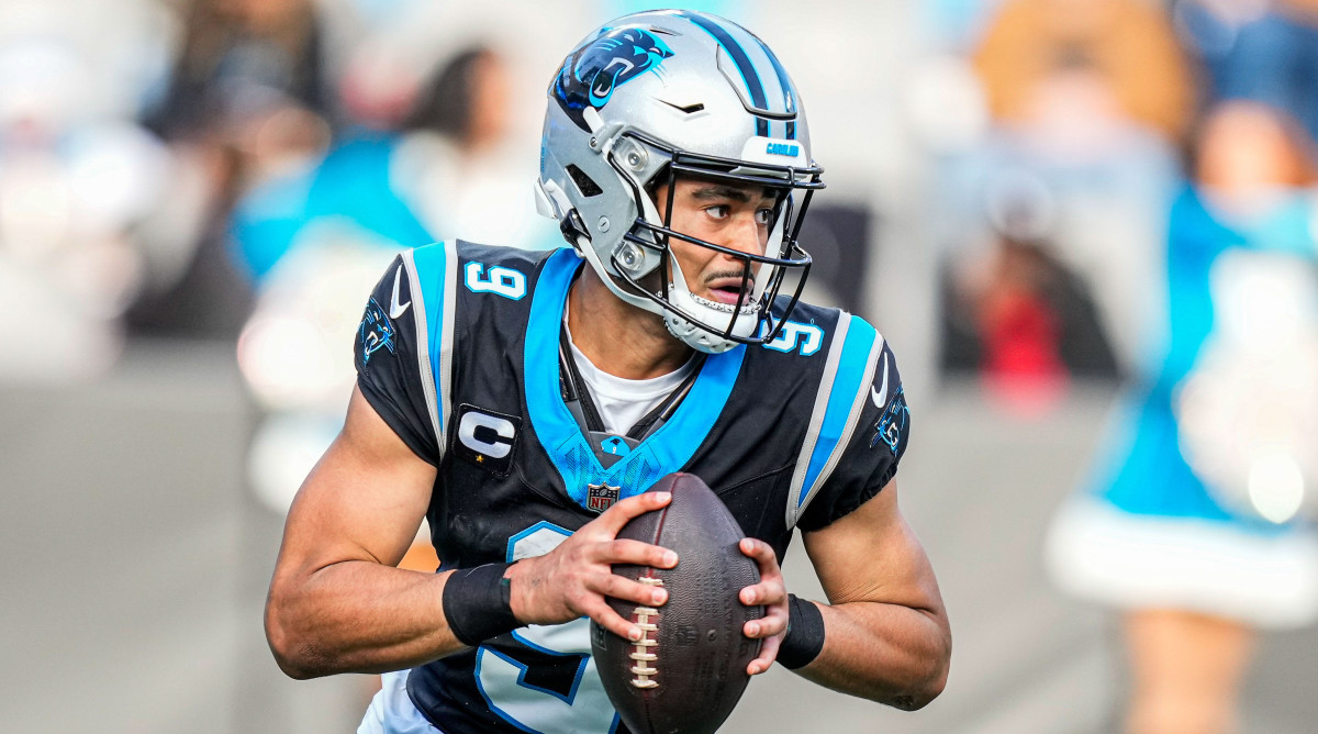 Panthers quarterback Bryce Young