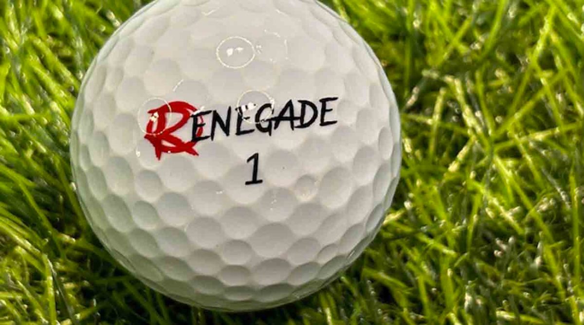 Renegade golf ball