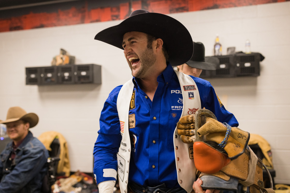 Kaycee Feild won a PRCA-record six bareback world championships during his career. He announced his retirement after the 2023 season.