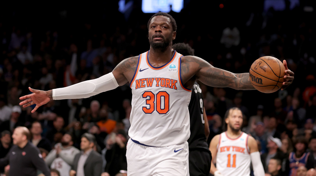 New York Knicks forward Julius Randle.