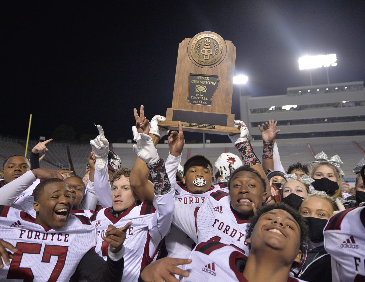 Fordyce beats Des Arc for 2A Arkansas high school football title