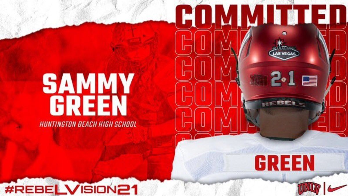 Huntington Beach RB Sammy Green verbally commits to UNLV football ...