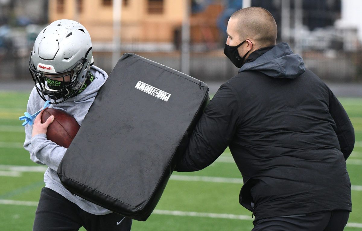 PHOTOS Mountainside Mavericks prepare for 2021 spring football season