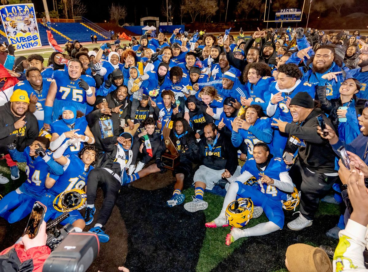 California (CIF) State high school football championships at Saddleback ...