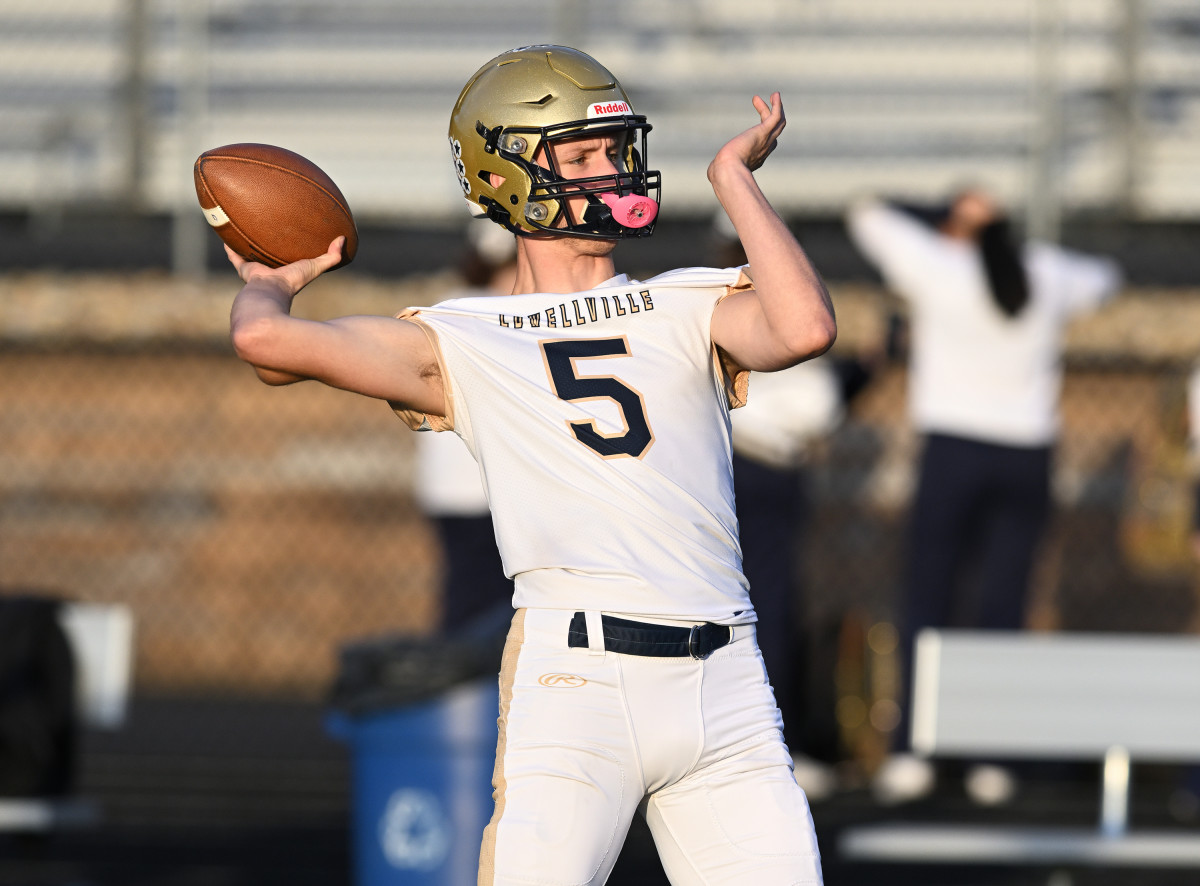 Lowellville quarterback Vinny Ballone might be Ohio high school