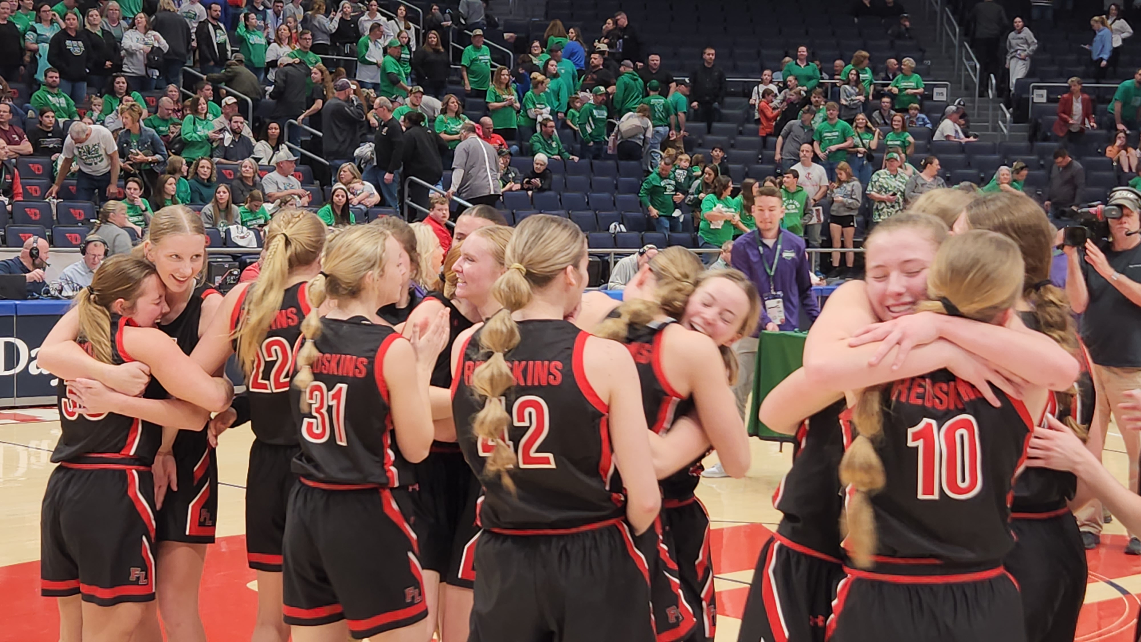 Fort Loramie girls basketball runs off with OHSAA Division IV state