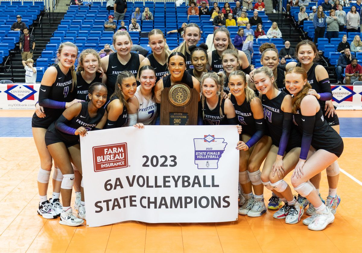 Arkansas volleyball 6A state championship: Fayetteville outlasts Conway ...
