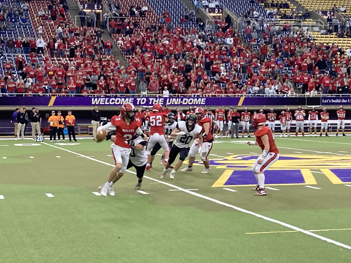 Iowa high school football 8player semfinals Algona Garrigan, Bedford advance Sports