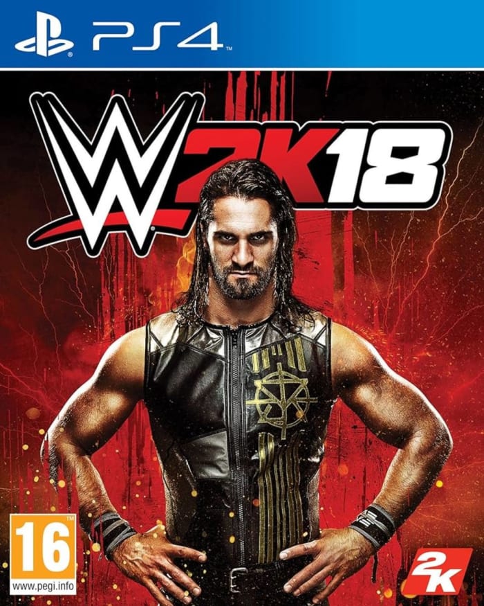 WWE 2K18 cover