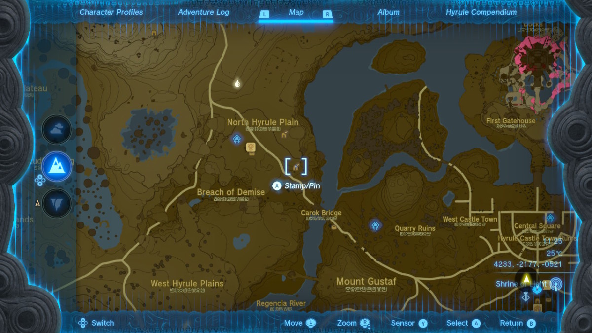 Zelda Tears of the Kingdom where to find the Climbing Gear Video